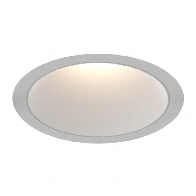 Oscar Small 10W Round White Trim White Baffle Medium 3000K Honeycomb Lens