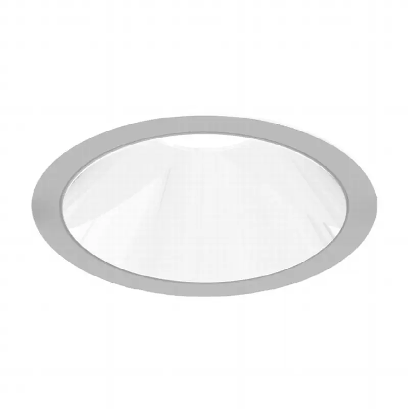 Oscar Small 15W Round White Trim White Baffle Wide 3000K Solite Lens