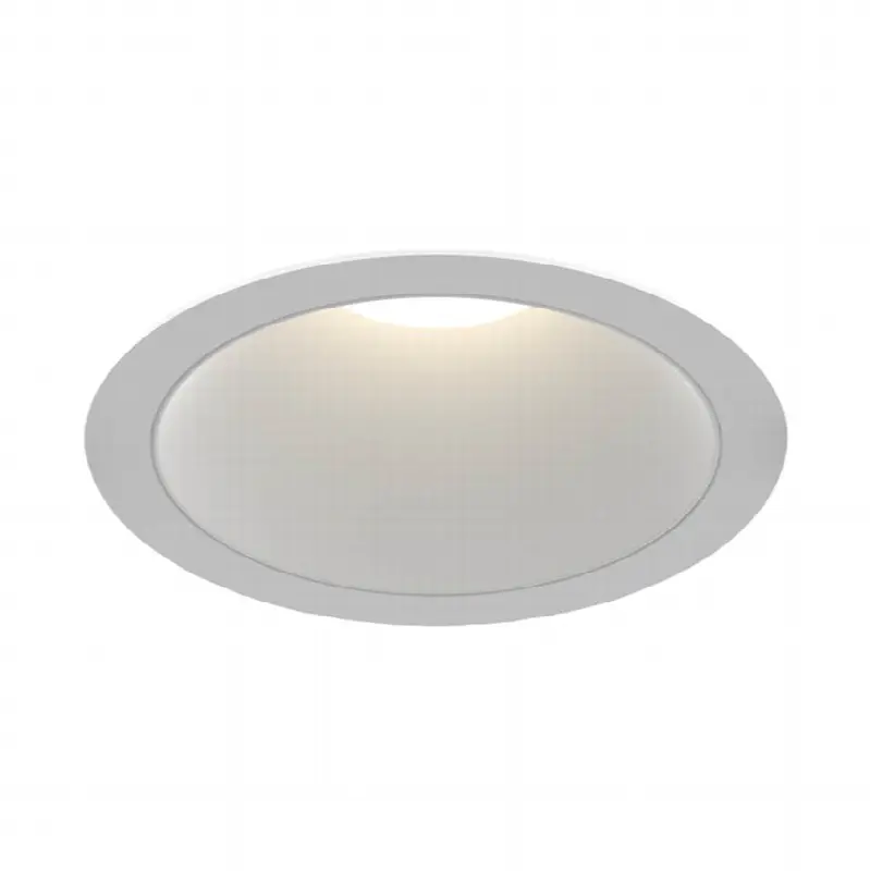 Oscar Medium 26W Round White Trim White Baffle Wide 4000K Clear Lens