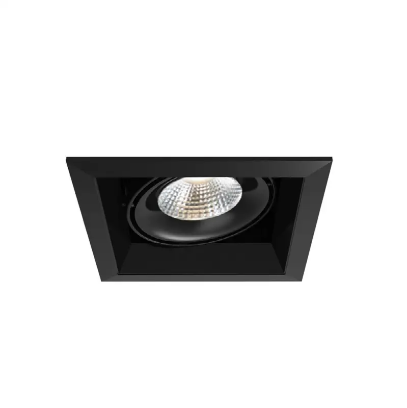 Multiple 26W 1 Light Trim 20 Degree Gimbal 3000K Black/Black