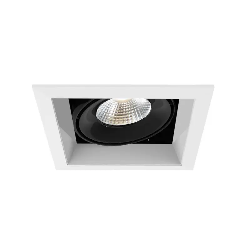 Multiple 26W 1 Light Trim 20 Degree Gimbal 3000K White/Black
