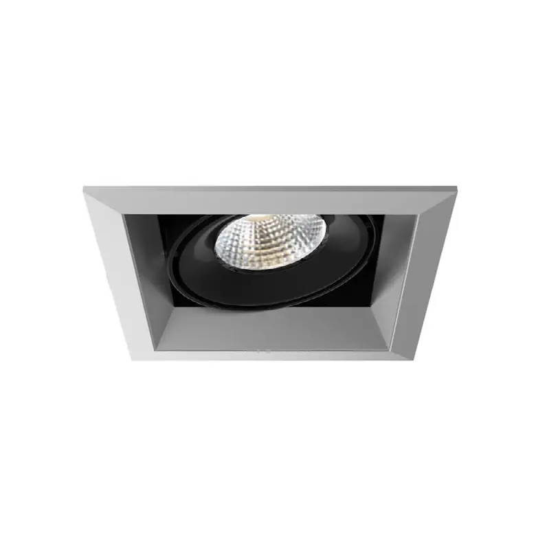 Multiple 26W 1 Light Trim 20 Degree Gimbal 3000K Platinum/Black