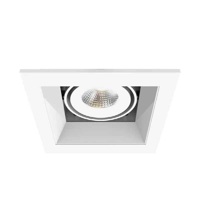 Multiple 15W 1 Light Trim 20 Degree Gimbal 4000K White/White