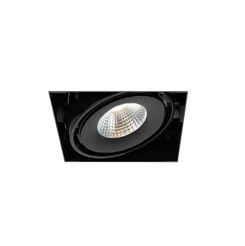 Multiple 26W 1 Light Trimless 20 Degree Gimbal 3000K Black