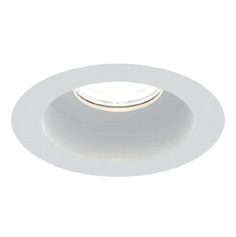 Tango 15W 1 Light Round White Trim Wide 4000K Clear Lens