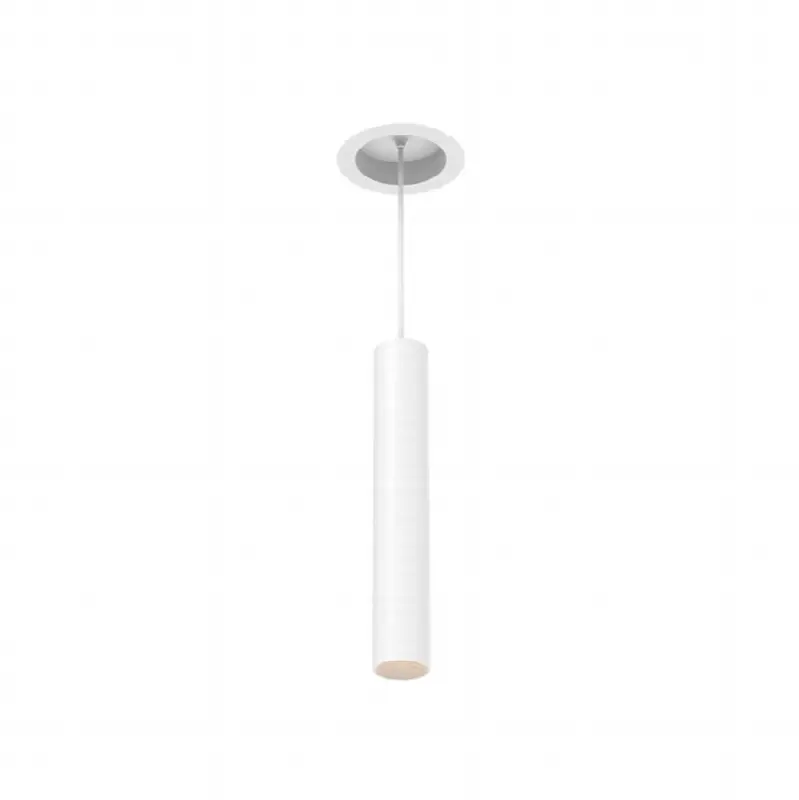 Tango 15W 1 Light Round White Trim Suspension 4000K Clear Lens