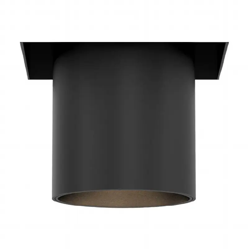Tango 15W 1 Light Square White Trimless Pull Down 3500K Clear Lens