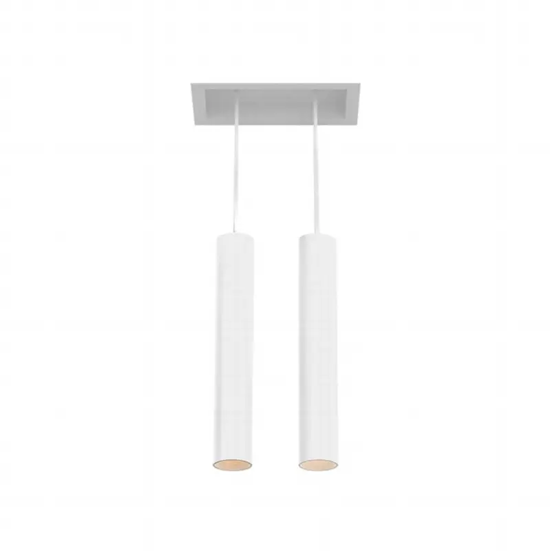 Tango 15W 2 Light White Trim Suspension 3000K Clear Lens