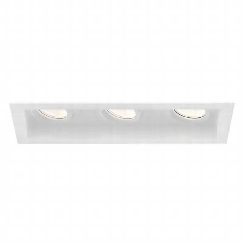 Tango 15W 3 Light White Trim Gimbal Mediume 4000K Clear Lens