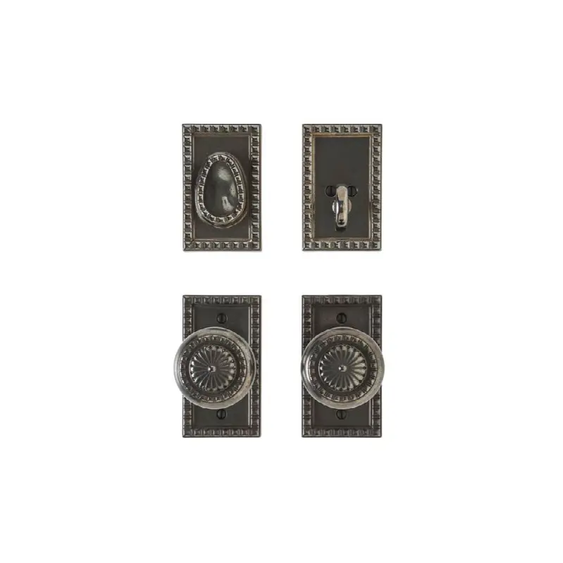 Corbel Rectangular Escutcheon Deadbolt Only, S/C