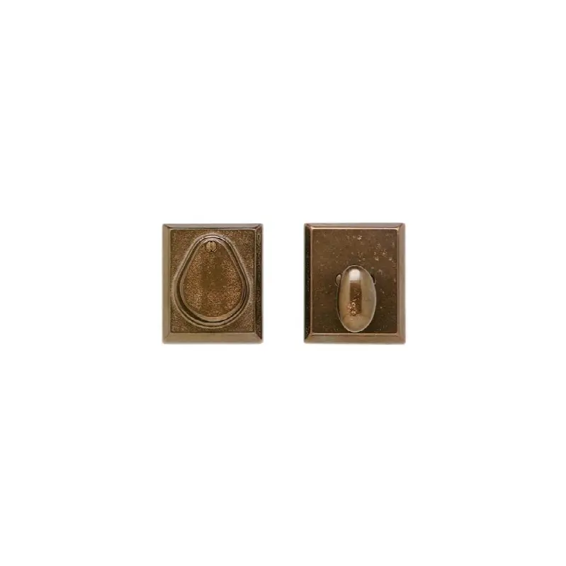 Rectangular Escutcheon Deadbolt Only, S/C