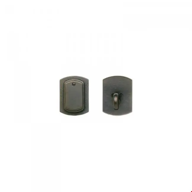Curved Escutcheon Deadbolt Only, S/C
