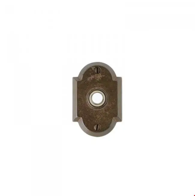 Arched Escutcheon Door Bell Button