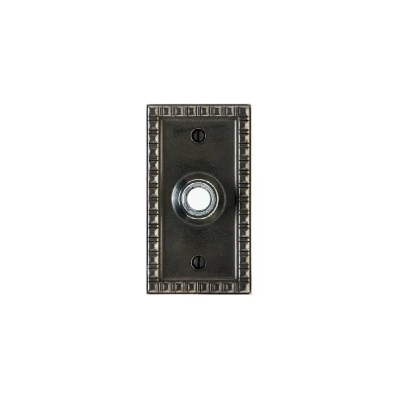 Corbel Rectangular Escutcheon Door Bell Button