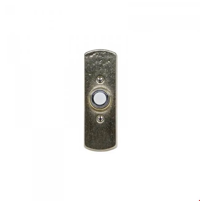 Curved Escutcheon Door Bell Button