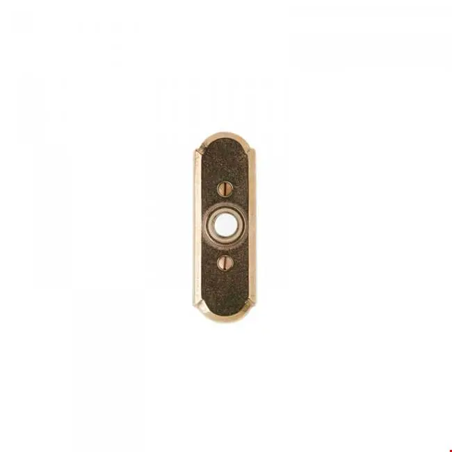 Arched Escutcheon Door Bell Button