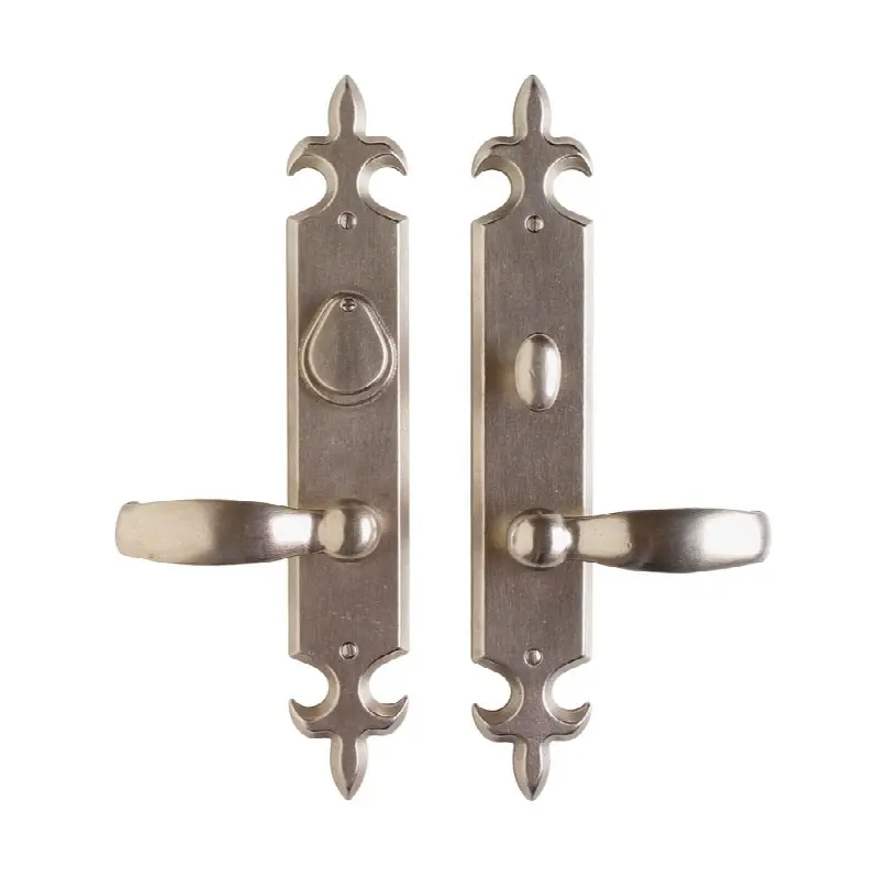 Fleur De Lis Escutcheon Entry Set