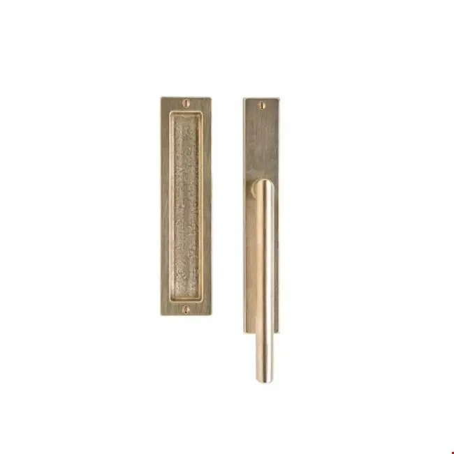 Rectangular Escutcheon Flush Pull