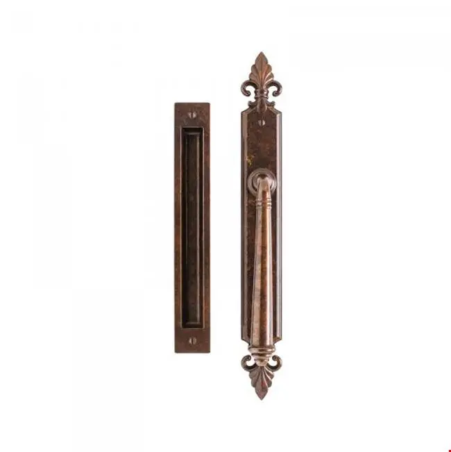 Rectangular Escutcheon Flush Pull