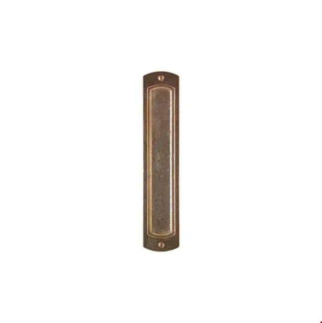 Curved Escutcheon Flush Pull