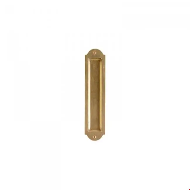 Arched Escutcheon Flush Pull
