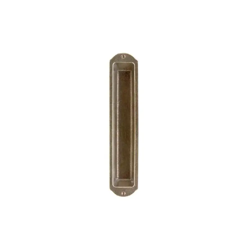 Arched Escutcheon Flush Pull