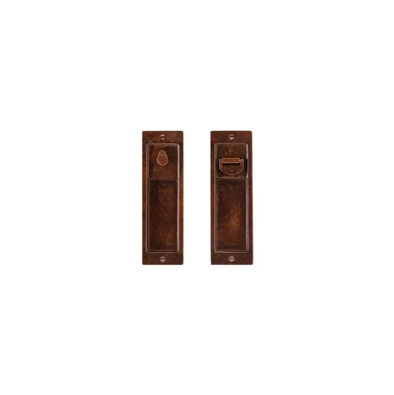 Rectangular Escutcheon Flush Pull