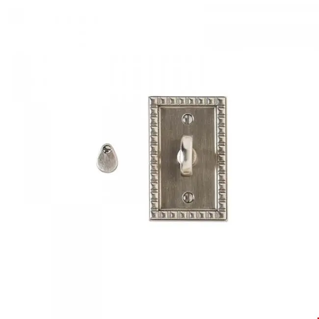 Corbel Rectangular Escutcheon Privacy Mortise Bolt Set