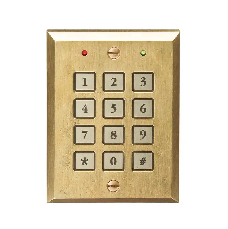 Arched Escutcheon Keypad Entry System