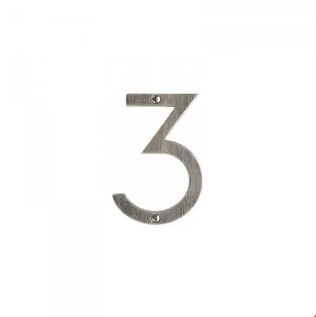 Home Accessory House Number, Century Gothic, 2-3/4", 3