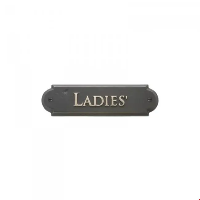 Home Accessory Nameplate, "Ladies"