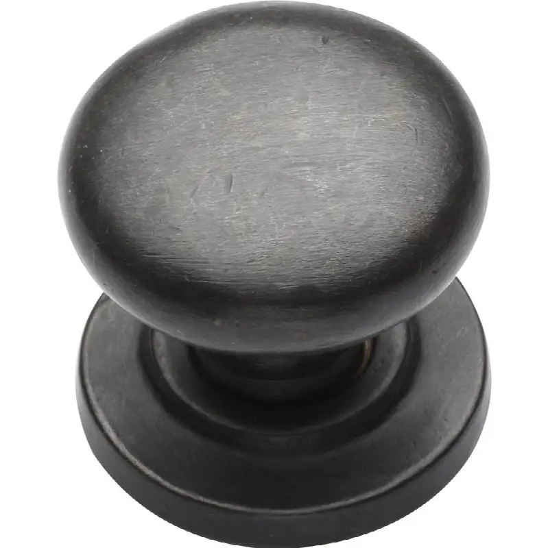 Round Cabinet Knob on Rose