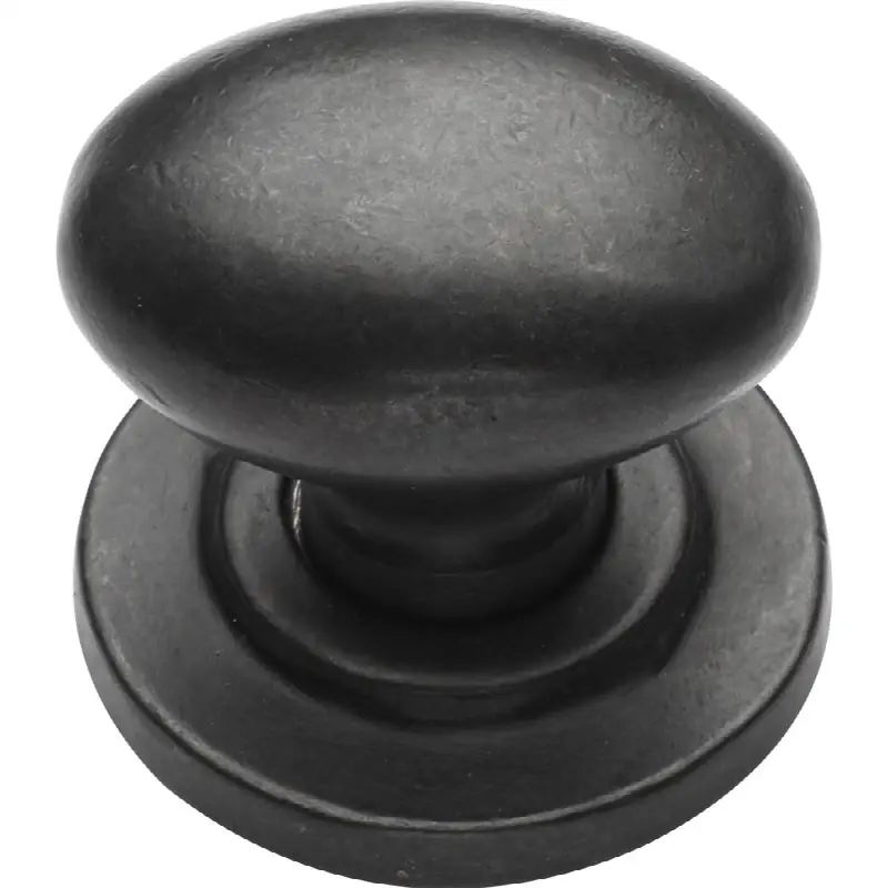 Oval (Egg) Cabinet Knob on Rose