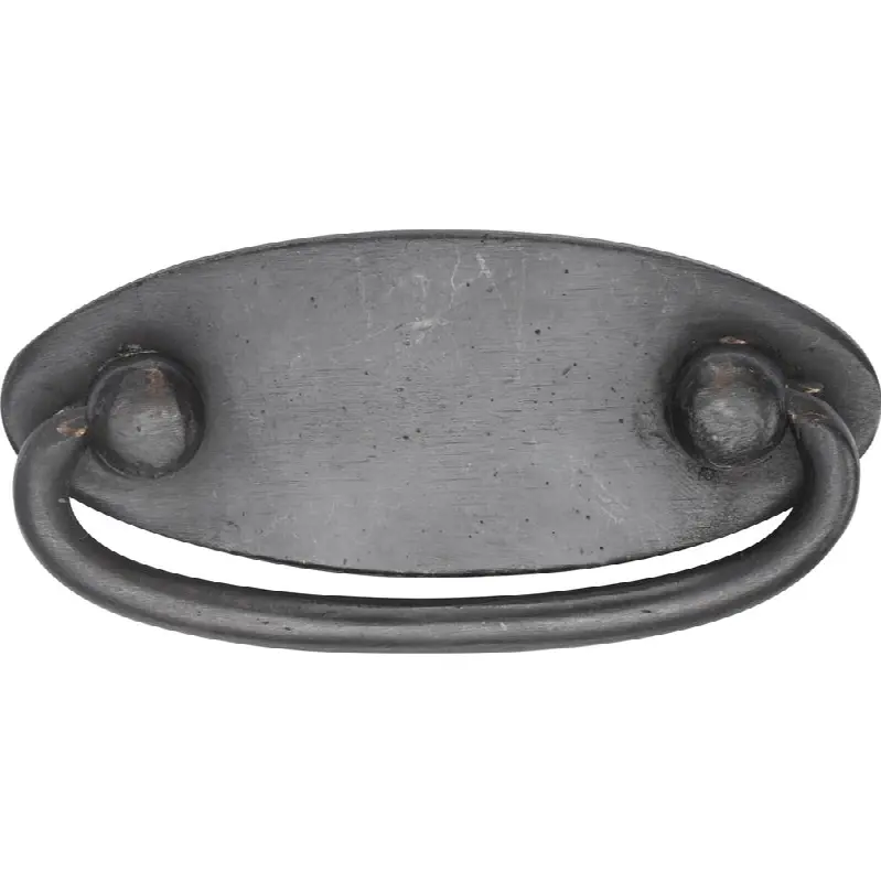 Drop Pull on Oval plate