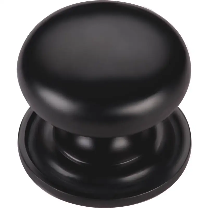 Round Cabinet Knob on Rose