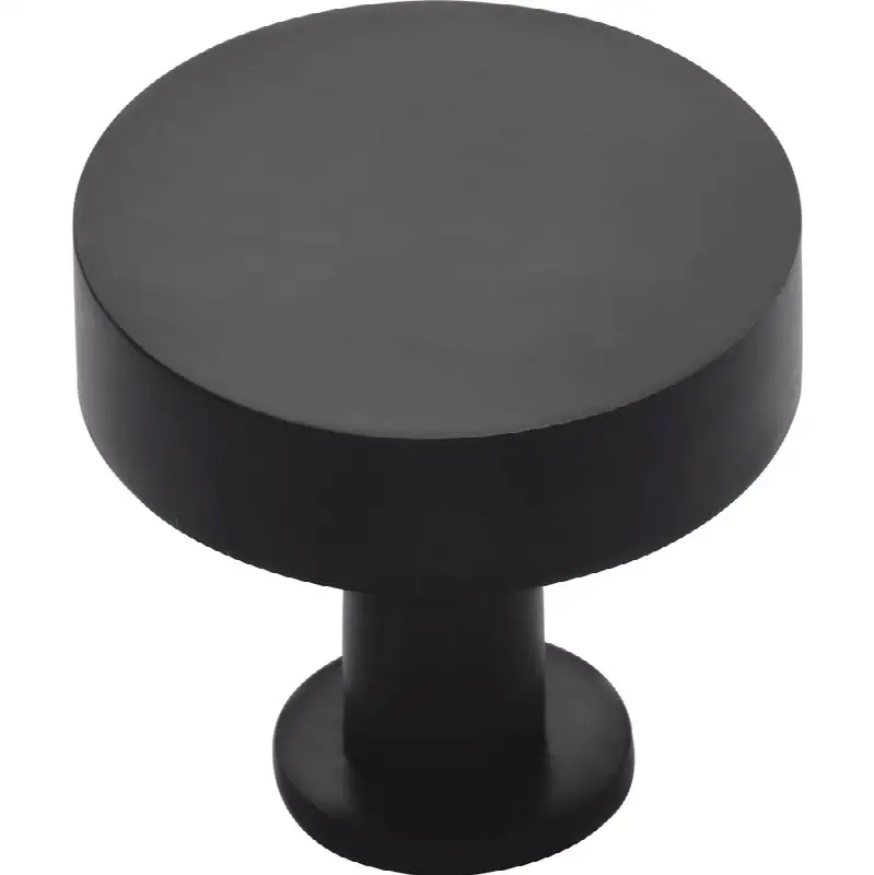 Knurled Disc Cabinet Knob with Rosette
