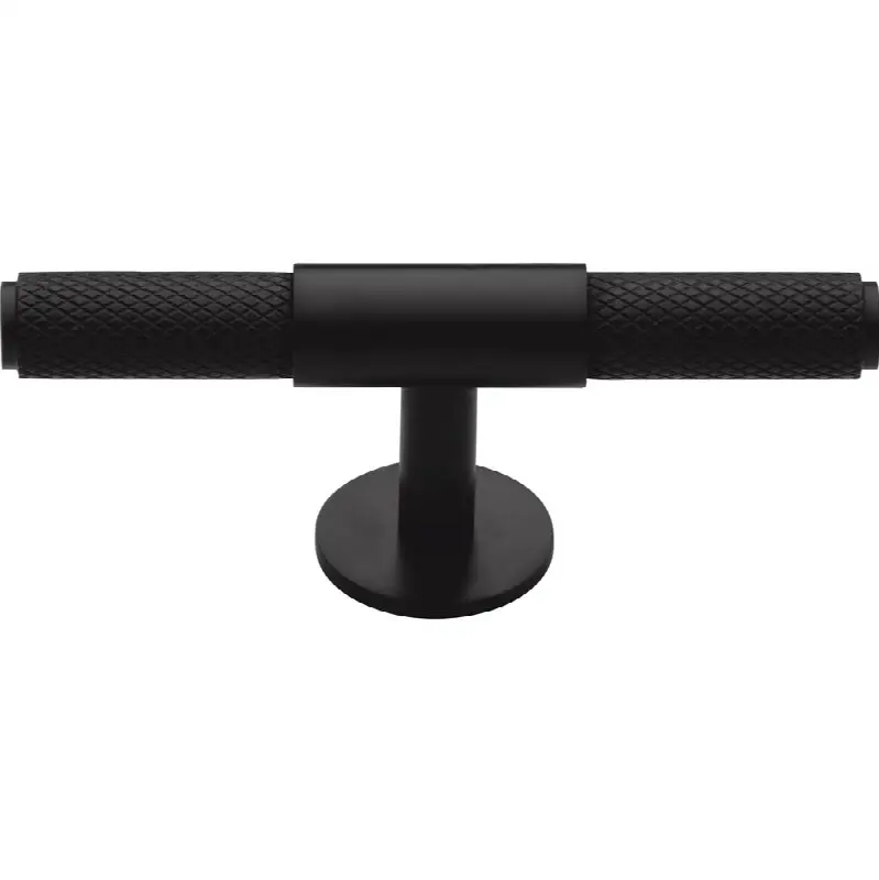 Basel Knurled T Cabinet Pull