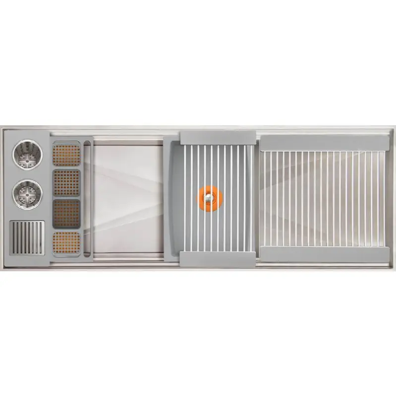 Ideal WashStation-2 3S + 18" DryDock Drain Side, Four Tool Wash Kit, One DryDock Tool