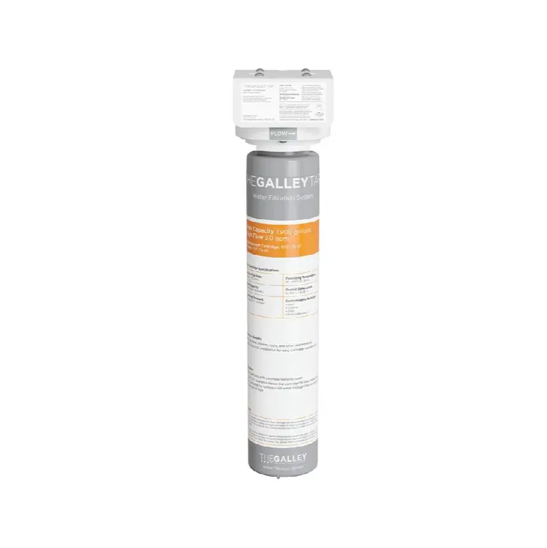Water Filtration System High Flow 2.0gpm, 7900 Gallon Capacity, Fibercarbon Block Less Than 0.5 Micron