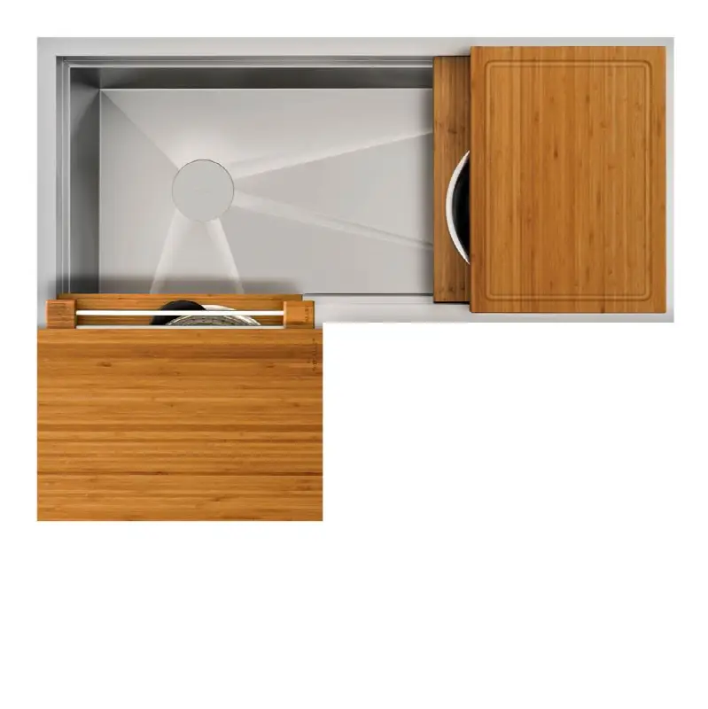 Ideal Corner Workstation 3X4C with Five Tool Culinary Kit
