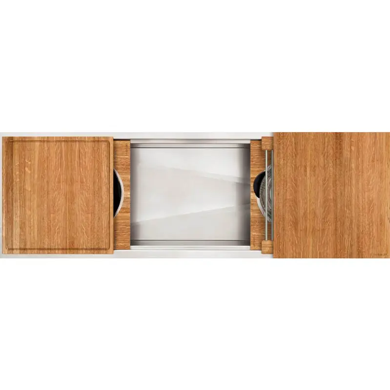 Ideal Workstation 5S with Eight Tool Culinary Kit in Quartered White Oak
