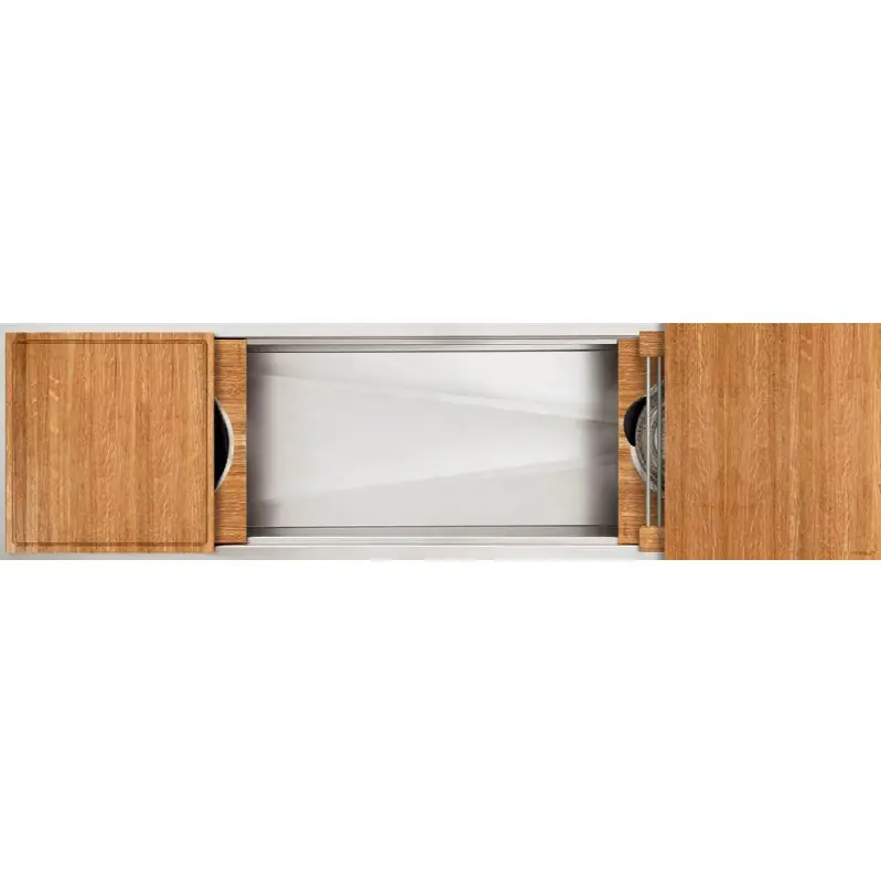 Ideal Workstation 6S with Eight Tool Culinary Kit in Quartered White Oak