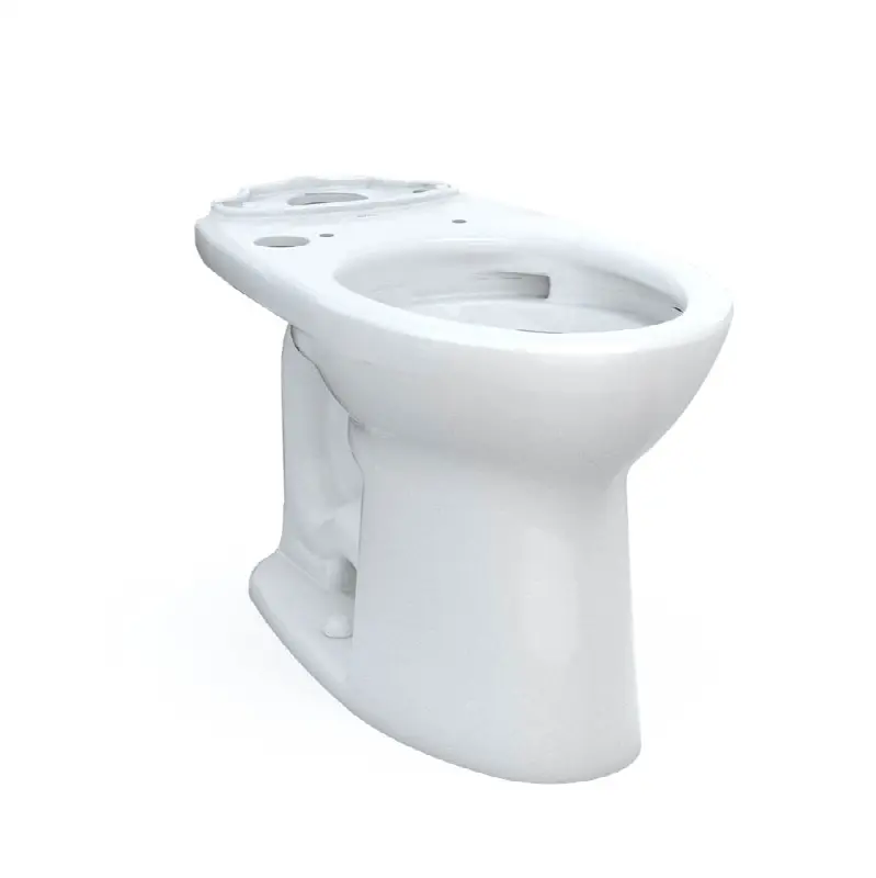 Drake® Elongated Universal Height TORNADO FLUSH® Toilet Bowl with CEFIONTECT®, WASHLET®+ Ready, Cotton White