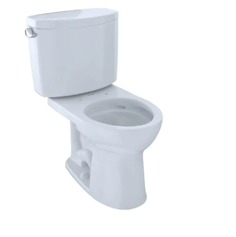 Drake® II Two-Piece Round 1.28 GPF Universal Height Toilet with CEFIONTECT