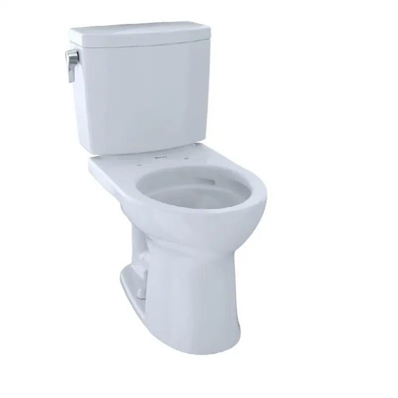 Drake® II 1G® Two-Piece Round 1.0 GPF Universal Height Toilet with CEFIONTECT