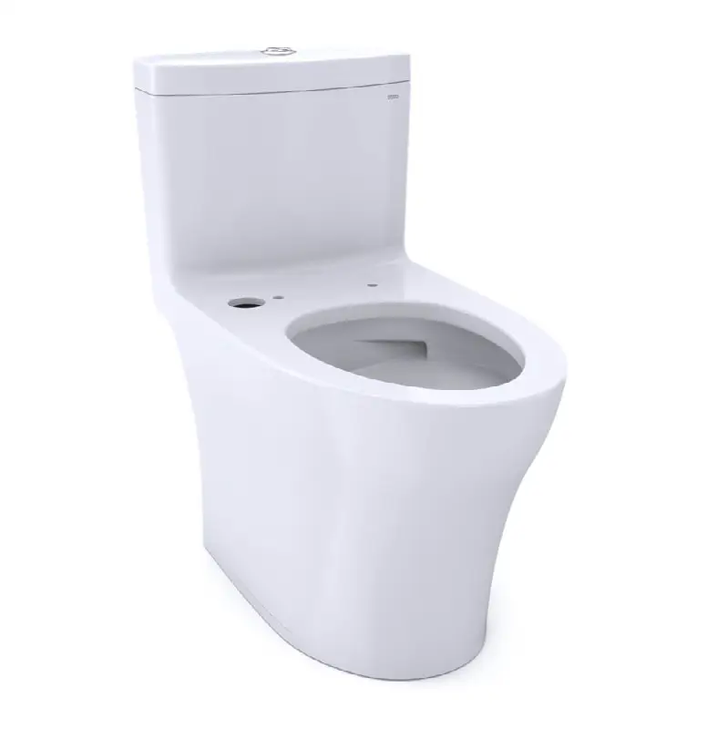 Aquia® IV One-Piece Elongated Dual Flush 1.28 and 0.9 GPF WASHLET®+ and Auto Flush Ready Toilet with CEFIONTECT®, Cotton White