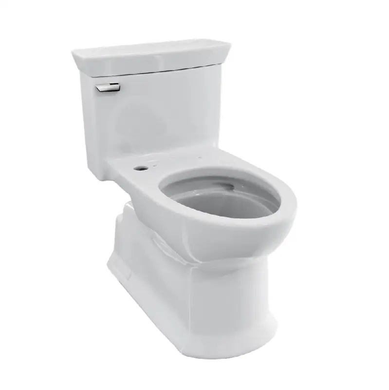 Soirée® One Piece Elongated 1.28 GPF Universal Height Skirted Toilet with CeFiONtect, Cotton White