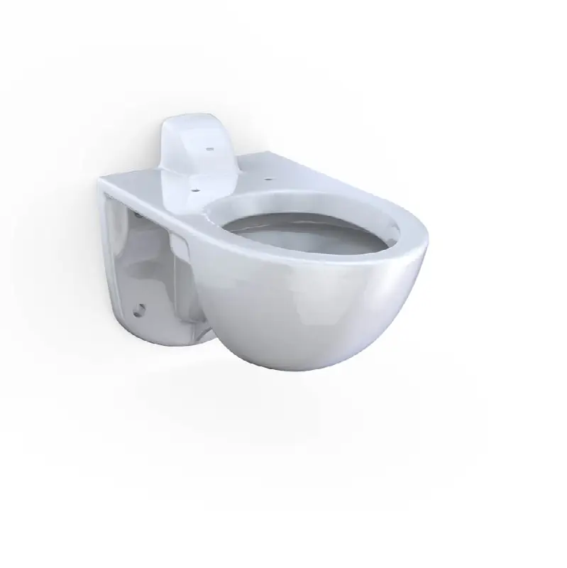 TORNADO FLUSH® Commercial Flushometer Wall-Mounted Toilet with CEFIONTECT, Elongated, Cotton White
