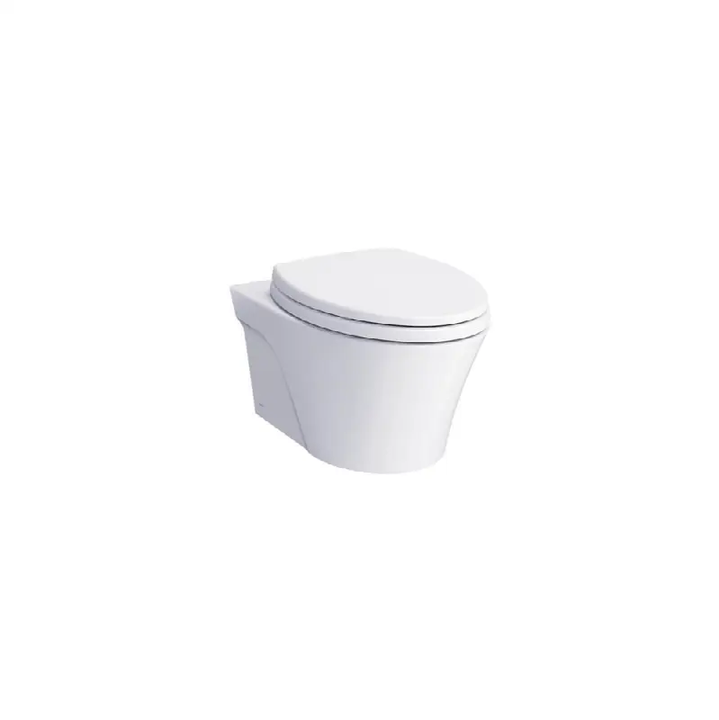 AP Wall-Hung Elongated Toilet and DuoFit® In-Wall 0.9 and 1.28 GPF Tank System with Copper Supply Line