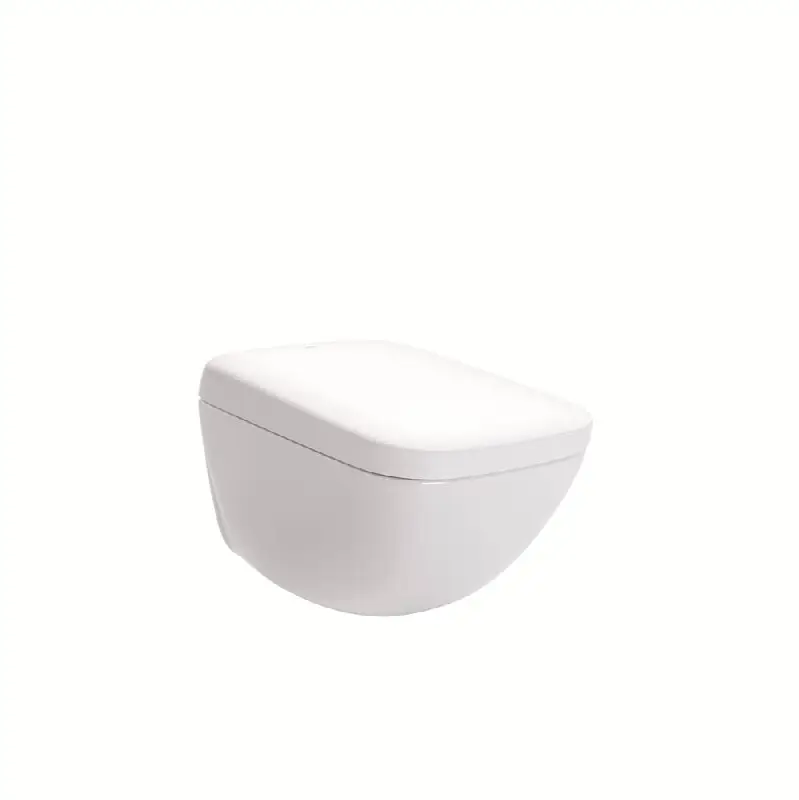NEOREST® WX2™ Dual Flush 1.2 or 0.8 GPF Wall-Hung Toilet with Integrated Bidet Seat and ACTILIGHT®, Cotton White